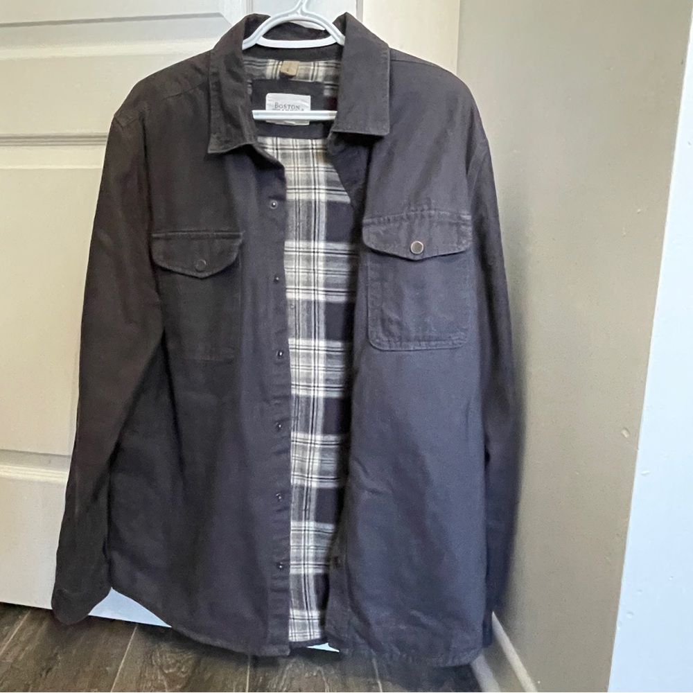 Boston Traders Dark Grey Jacket Size M